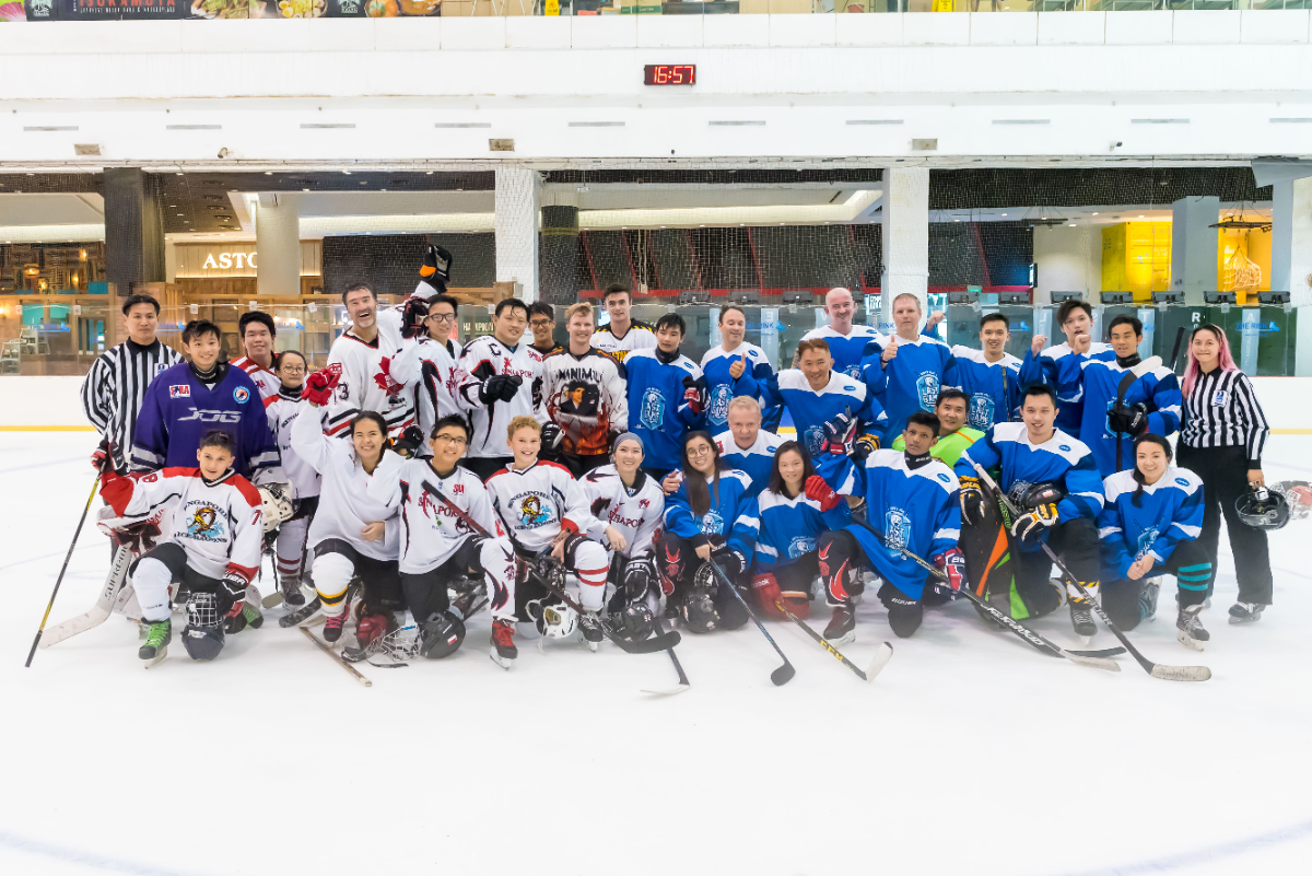 #TheLastGame: хоккейный матч с участием первого амбассадора Москвы прошел в Сингапуре